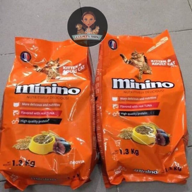 THỨC ĂN MÈO MININO TUNA 1.3kg (cá ngừ)